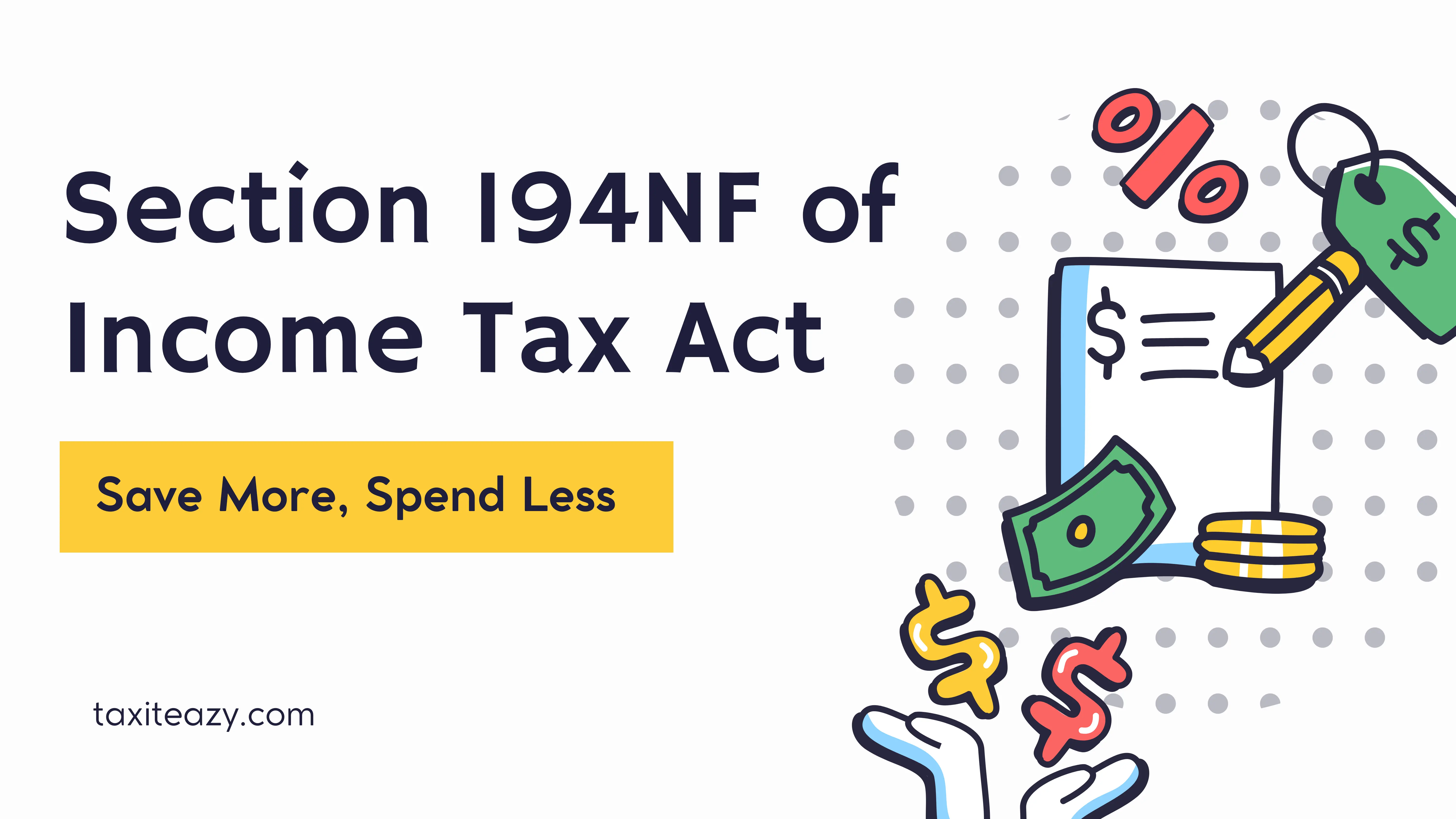 Section 194NF of Income Tax Act